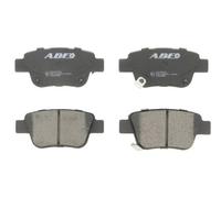 ABE C22031ABE Kit pastiglie freno, Freno a disco per TOYOTA