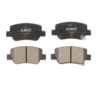 Set di pastiglie freno ABE C22040ABE, posteriore