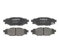 ABE Elektrotechnik Kit pastiglie freni C27005ABE - posteriore per Subaru, Porsche, Toyota