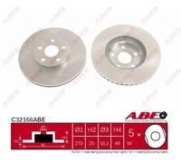 ABE C32166ABE Disco freno per TOYOTA