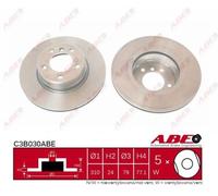 ABE C3B030ABE Disco freno per BMW