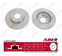 ABE C3X015ABE Disco freno per OPEL,VAUXHALL