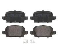 ABE Kit pastiglie freni Posteriore per OPEL Corsa C Hatchback (X01) C2X018ABE