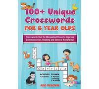 Abe Robson 100+ Crosswords for 6 year olds (Tascabile)