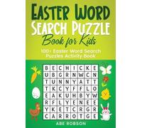 Abe Robson Easter Word Search Puzzle Book for Kids (Tascabile)