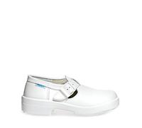 Abeba 1500 - 36 Classic Scarpe di sicurezza Basso, Bianco, 1500-44