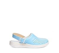 Abeba 17.983,2 cm "The original occupational-clog shoe, 36, light blue/white
