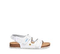 Abeba 4090 - 46 - Taglia 46 "Natura esd-occupational Sandalo, colore: bianco