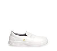 ABEBA 7131028 X-LIGHT ESD Loafer, S2, SRC, bianco, taglia 46