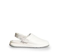 Abeba 87021 - Scarpe Unisex - Active Clog SRC - Design Liscio - EU 39 - Bianco - Materiale Fodera: Tessuto - con Fibbia