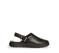 Abeba 87031-43 Active Clog - Zoccoli da Lavoro SRC - Materiale Fodera: Tessuto - EU 43 - Nero - Chiusura con Fibbia - Design Morbido