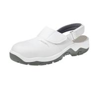 ABEBA Calzatura professionale Clog, bianco/grigio 2120, SB, Numero UE: 45 Quantità:1