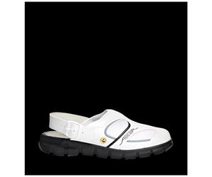 Abeba Scarpe da lavoro Air Cushion Pantofole professionali - pelle liscia/microfibra, O1, Esd, Src EUR 42