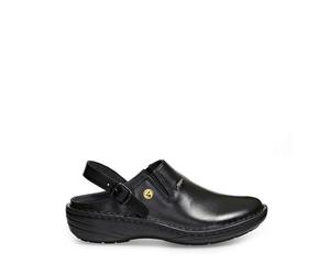 Abeba Scarpe da lavoro da donna Reflexor Comfort Clog - Pelle liscia, OB, Esd, Src EUR 41