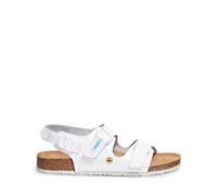 Abeba Scarpe da lavoro sandalo Nature - conforme alle norme Esd, pelle liscia, fodera Silver Point, Src EUR 36
