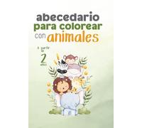 abecedario para colorear con animales