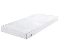 Abeil AB100 Materasso di durezza Media, sfoderabile, Colore Bianco, Poliestere, Bianco, 140 x 190 cm