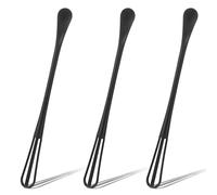 Abeillo 3 Mini Fruste Portatili, Frusta Piccola in Plastica PP, Set di Fruste