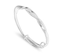 Abeillo Bracelet, bracciale con simbolo dell'infinito, regolabile, con simbolo dell'infinito, größenverstellbar, Acciaio inossidabile