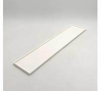 ABEL DESIGN, Vassoio per Pasticceria 60 x 10 x 1 cm, Espositore per Dolci e Finger Food, Vassoio Dolci, Poliuretano, Colore Bianco, Made in Italy