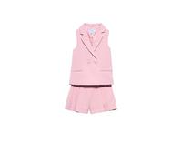 ABEL & Lula Abito Bermuda Crepe per Bambine e Ragazze Rosa 8 Anni (128cm)