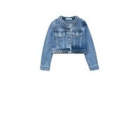 Abel & Lula Giacca denim perle per Bambine e ragazze Bleached 10 anni (140cm)