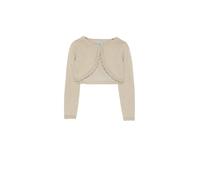 Abel & Lula Giacchina Bolero Tricot per Bambine e Ragazze Champagne 7 Anni (122cm)