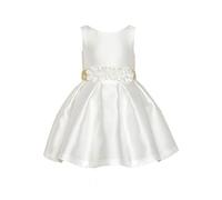 Abel & Lula Vestito Bambina Mikado Bianco 5027