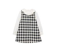 ABEL & Lula Vestito Maglione per Bambine e Ragazze Nero 4 Anni (104cm)