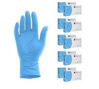ABENA Guanti in nitrile, blu, L, 1000 pezzi