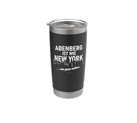 Abenberg è come New York, solo completamente diverso Bicchiere termico in acciaio inox doppia parete