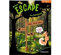 Abenteuer Escape. Ein Rätselheft. Tiefer, tiefer Wald - Wer findet aus dem Wald hinaus? Kniffliges Escape-Rätsel für Mädchen und Jungen ab 7 Jahren: Für alle Exit-Fans ab 7 Jahren!