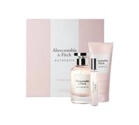 Abercrombie & Fitch Authentic cofanetto regalo: EDP 100 ml + EDP 15 ml + lozione corpo 200 ml per Donna