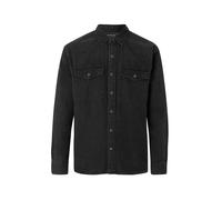 Abercrombie & Fitch - Giacca stile western vestibilità comoda in denim nera-Nero XL
