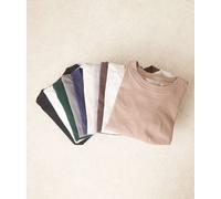 Abercrombie & Fitch Maglietta 'ESSENTIAL' écru / marino / marrone / mocca / grigio / grigio chiaro / verde scuro / nero / bianco / bianco sfumato Uomo Abercrombie & Fitch XS