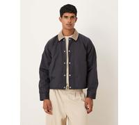 Abercrombie & Fitch - Giacca barn leggera corta nera-Nero 2XL