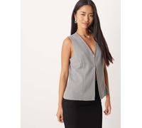 Abercrombie & Fitch - Gilet grigio scuro con zip XS