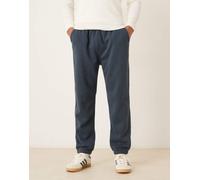 Abercrombie & Fitch - Joggers larghi basic blu navy con orlo elasticizzato W26-W28