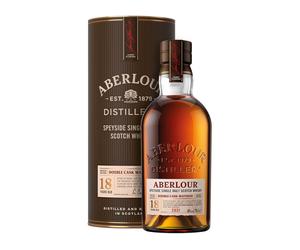Aberlour Double Sherry Cask Finish 18 Years Old Speyside Single Malt Scotch Whisky 0,7 ℓ, Astucciato