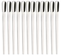 Abert cucchiaio bibita Appetizer acciaio inox 18/10 set 12 pezzi 10 cm