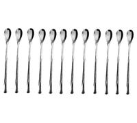 Abert Pop, set 12 cucchiaini bibita, in acciaio inox 18/10, spessore 1,8 mm