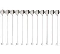 Abert Riflesso, set 12 cucchiaino bibita 20 cm, in acciaio inox 18/10 lucido