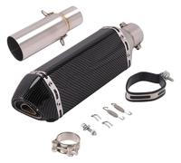 ABHBVGZFZT per Piaggio per BEVERLY300 125 MP3/10 2008-2016 Marmitta di Scarico per Moto Modifica Tubo di Collegamento Centrale Db Killer Slip-On Silenziatore Scarico Tubo(5)