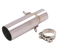 ABHBVGZFZT per Piaggio per BEVERLY300 MP3 2009-2016 Sistema per Moto Escape Marmitta Centrale Collegamento Centrale Tubo di Scarico Slip-on Silenziatore Scarico Tubo