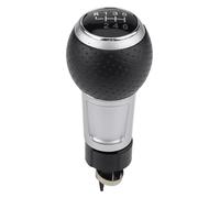 ABHBVGZFZT pomello del cambio dell'auto Per A4 S4 B8 8K Per A5 8T Per Q5 8R 2007 2008 2009 2010 2011 2012 2013 2014 2015 Pomello Cambio Copertura Auto Manuale 6 Velocità Testa(Silver)