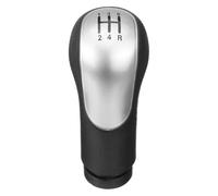 ABHBVGZFZT Pomello Del Cambio Per Ford Per Fiesta Per Fusion Per Transit Per Connect Auto Pomello Cambio Manuale A 5 6 Velocità Con Impugnatura A Testa Leva(Silver 5 Speed)