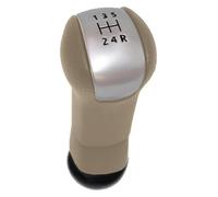 ABHBVGZFZT Pomello Del Cambio Per N&Issan Per Qashqai J10 Per X-Trail T31 Per Juke F15 Pomello Cambio Leva Automatico(Beige Sliver Black)