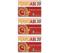 Abi Pharmaceutical Ferroabi30 Integratore Alimentare Compresse 3x12 g