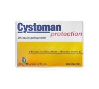 Abi Pharmaceuticals Cystoman Protection - Integratore Per Le Vie Urinarie 20 Capsule