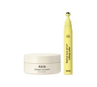 Abib - Collagen Eye Patch & Eye Serum Lifting Roller Set